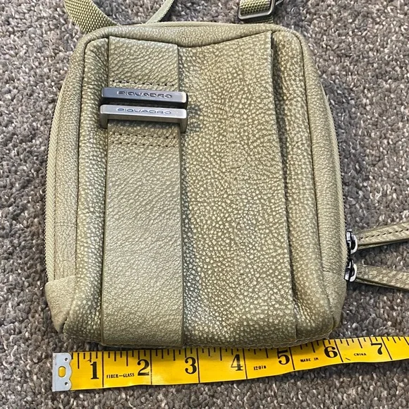 Piquadro Olive Green Crossbody Bag - Picture 10 of 13
